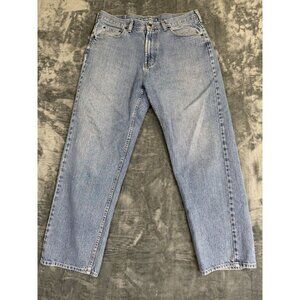 Nautica Jeans Mens 36x30 Classic Fit Light Wash Denim Jeans Blue